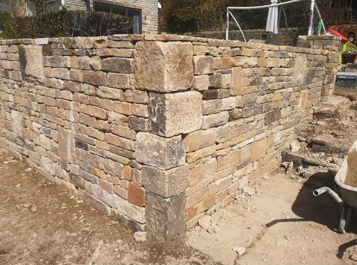 Dry Stone Garden wall, Halifax