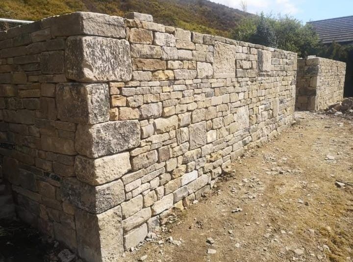 Dry Stone Garden wall, Halifax